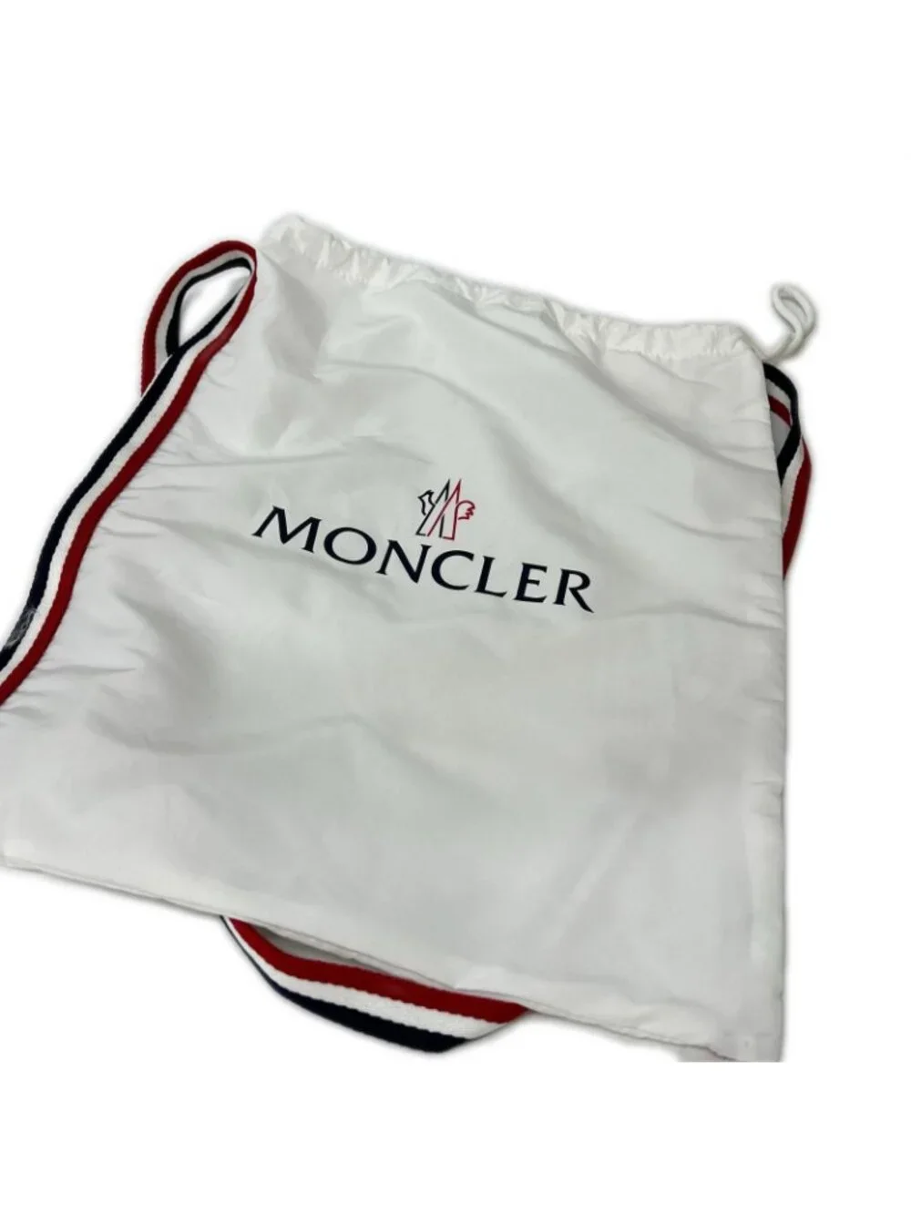 Moncler Monte Runner Nylon Knit Canvas Vibram Sole High Top Sneakers